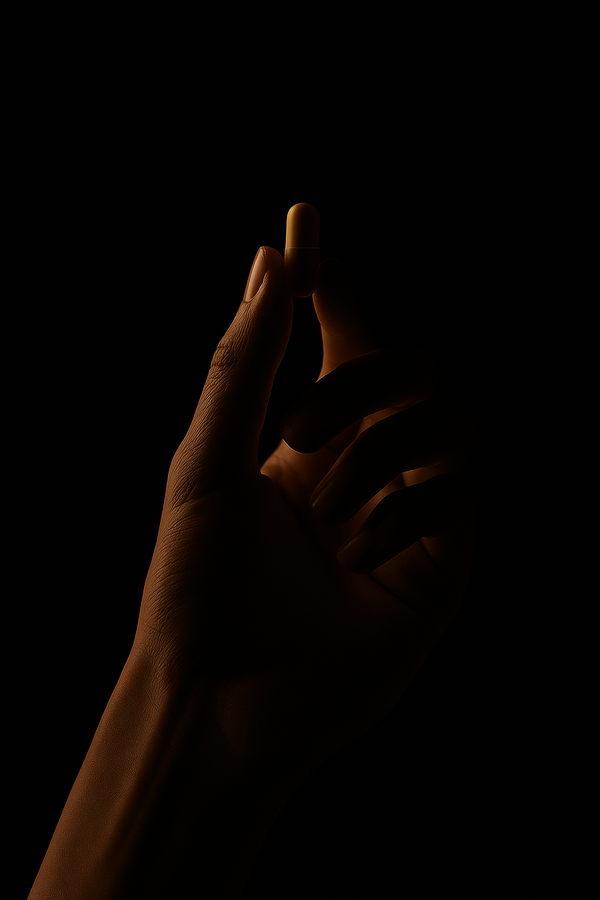 Mano con nootrópico