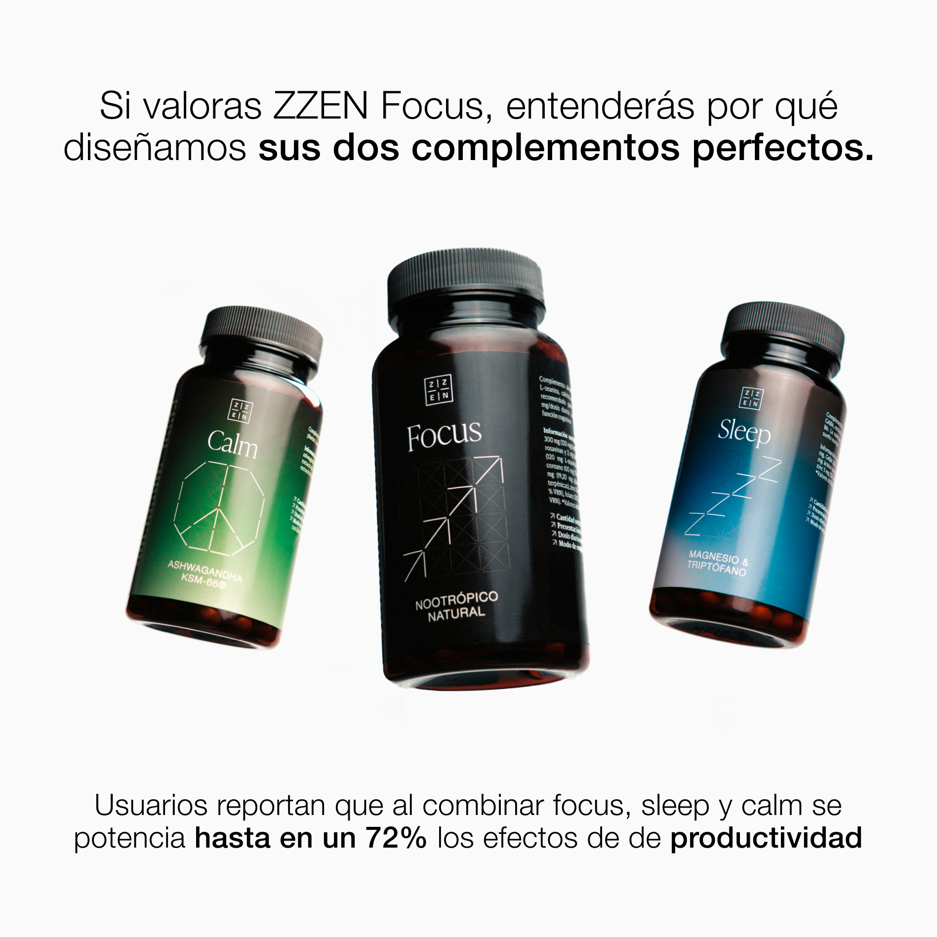 ZZEN FOCUS | Nootrópico Natural