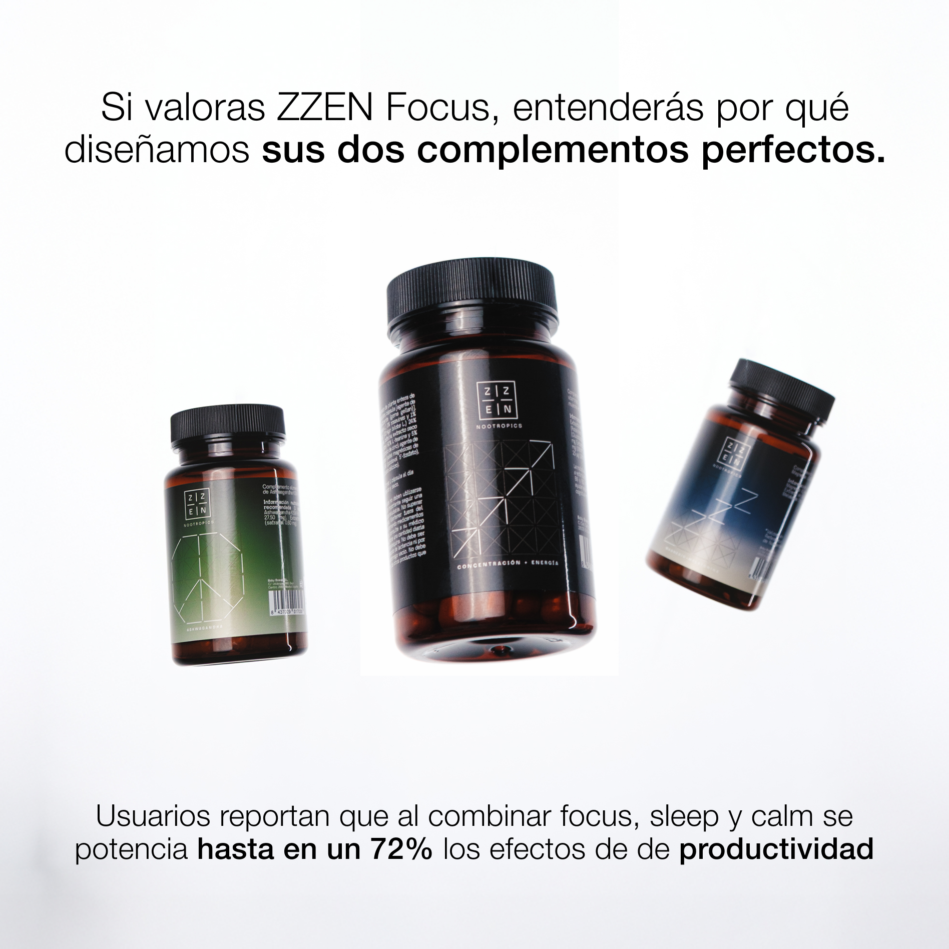 ZZEN FOCUS | Nootrópico Natural