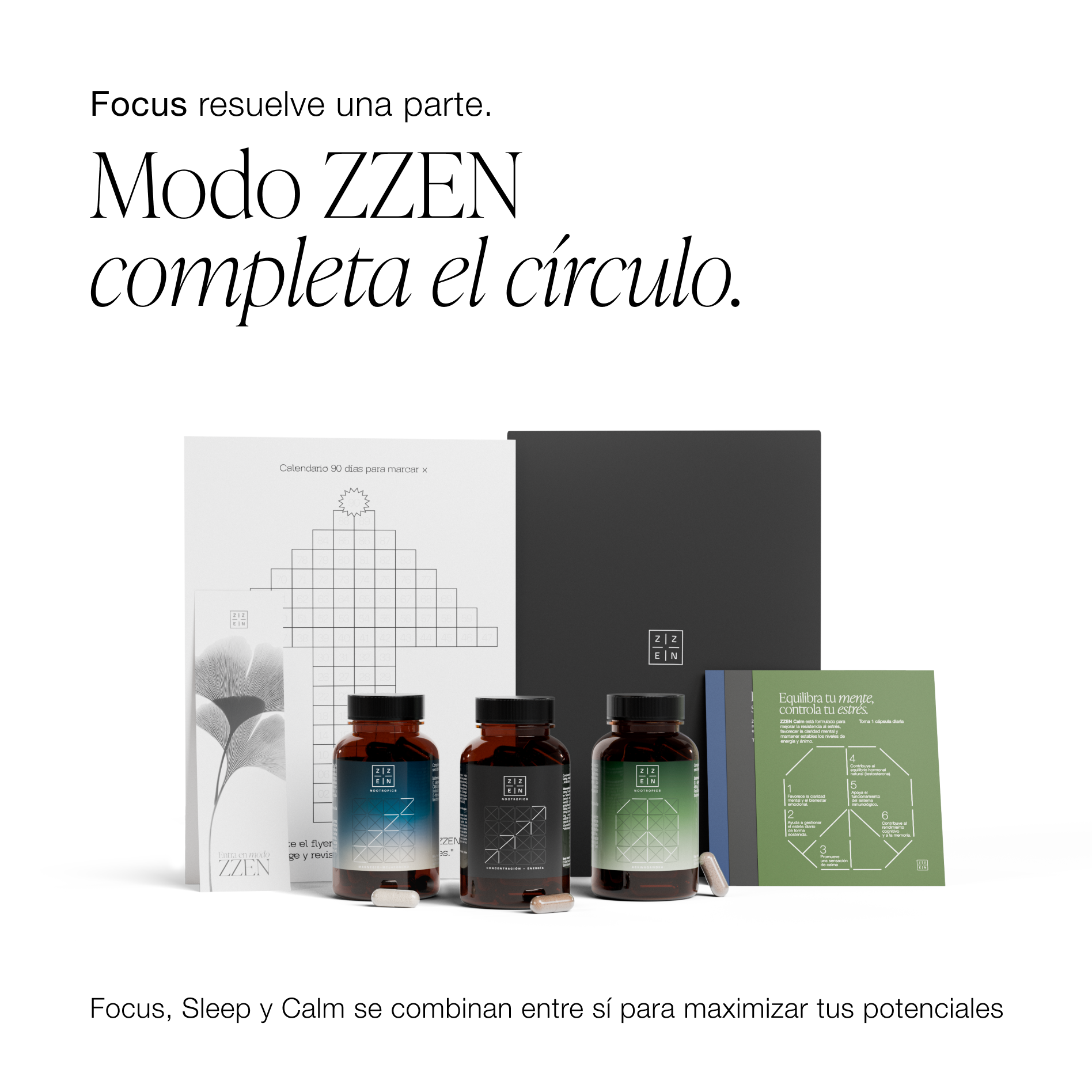 ZZEN FOCUS | Nootrópico Natural