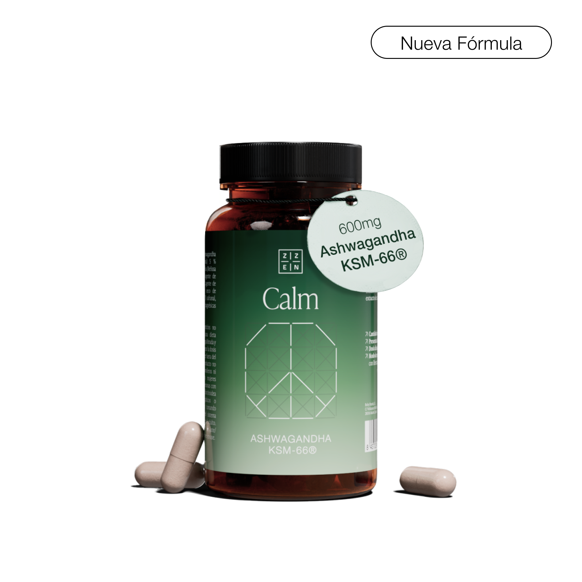 トリートメント Achan Ashwagandha KSM-66 Supplement for Stress | ZZEN Calm